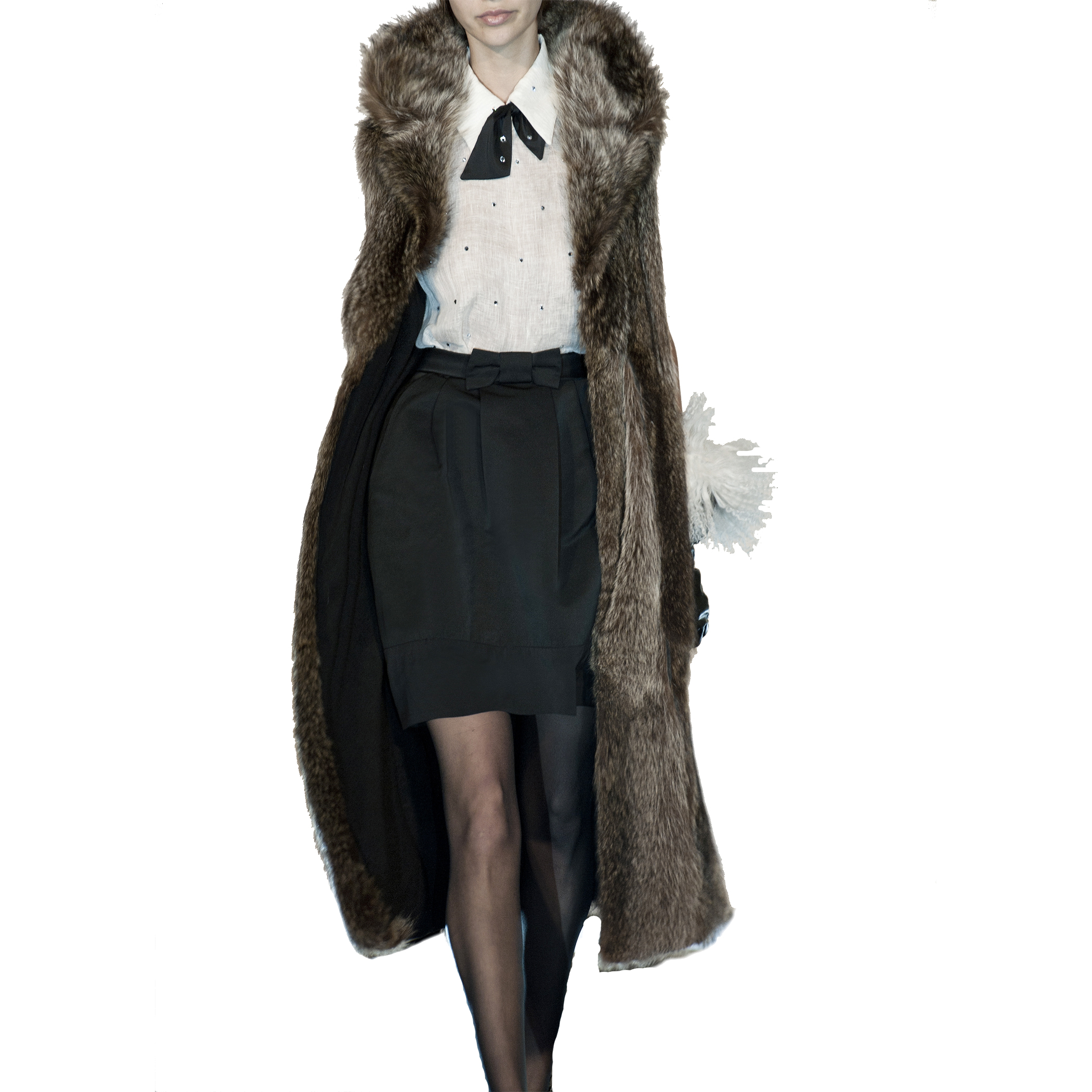 AGGA B fur vest